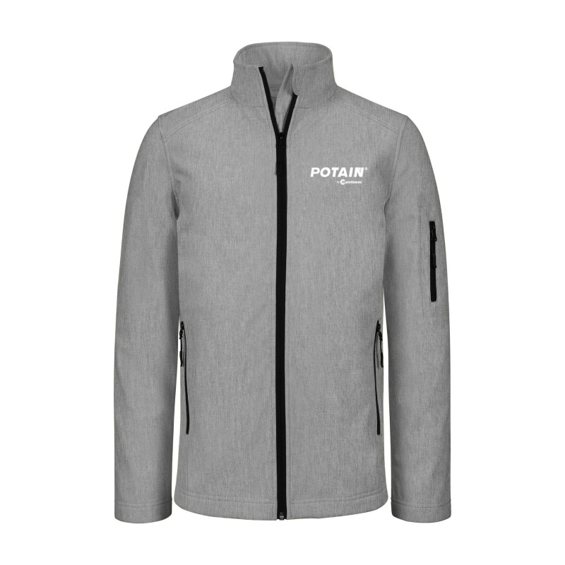 Man's softshell jacket POTAIN