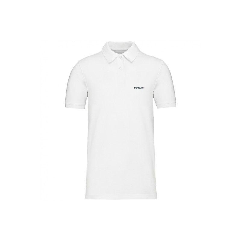 Polo homme blanc