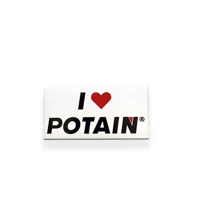 Magnet souple "I love Potain"